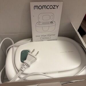 Momcozy Wet Wipe Warmer With Night Light WW01 NEW Open box